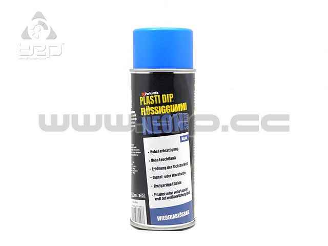 Plastidip Protective Spray Rubber, Matte Fluorescent Blue