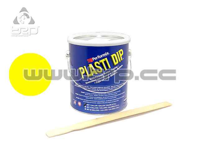 Plastidip Liquid Glue Matte Yellow (3Kg/3.78L) USA format