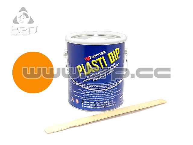 Plastidip Liquid Gum Matte Orange (3Kg/3.78L) USA format