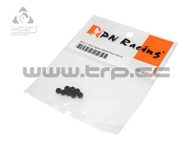 2mm Self-Locking Nylon Nuts - imagen 1