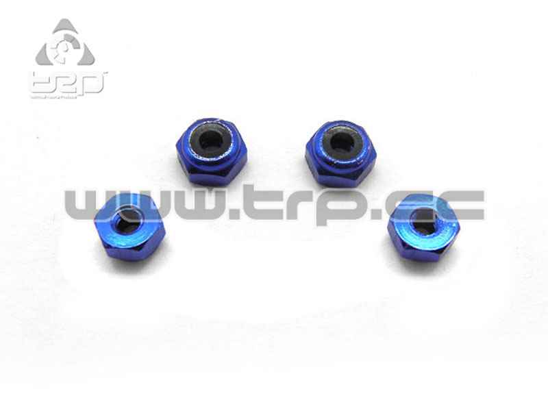 PN Racing 2mm Aluminum Self-Locking Nuts with Brake