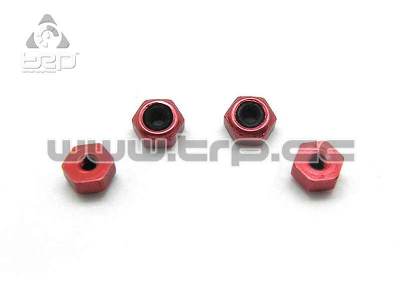 PN Racing 2mm Aluminum Self-Locking Nuts with Brake