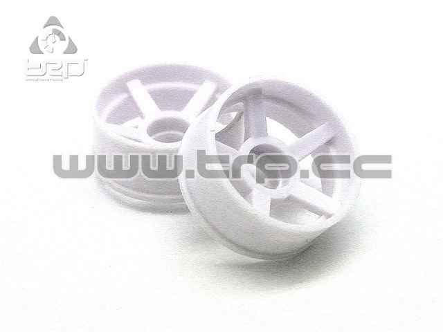 PN Racing MiniZ 2wd (F+2) 5 Rays White Rim