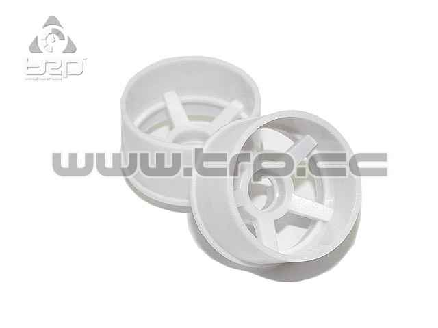 PN Racing MiniZ 2wd (R+3) 5 Rays White Rim
