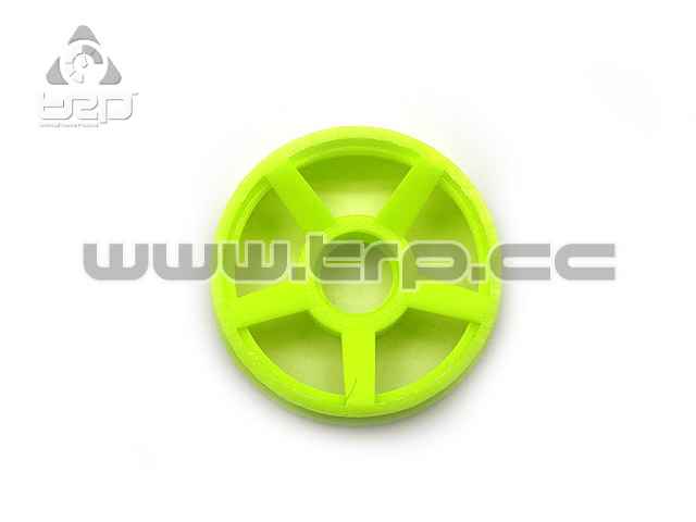 PN Racing MiniZ 2wd (F+0) 5 Rays Fluor Yellow Wheel - imagen 2