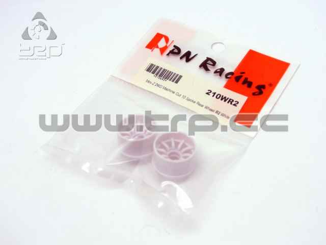PN Racing MiniZ 2wd (R+2) 10R White Wheel - imagen 1