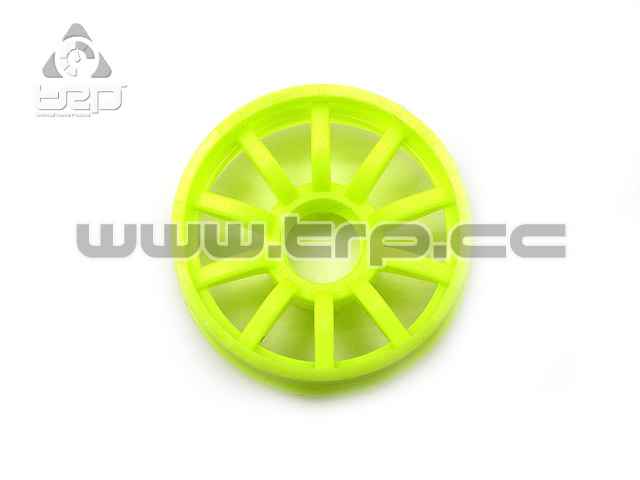 PN Racing MiniZ 2wd (F+1) 10 Rays Fluor Yellow Rim - imagen 2