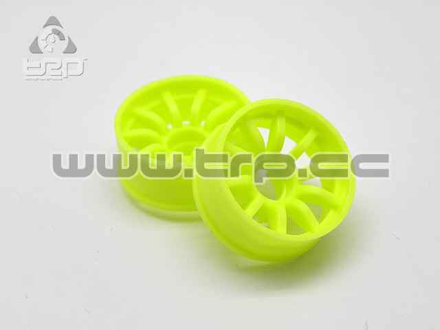 PN Racing MiniZ 2wd (F+3) 10 Rays Fluor Yellow Rim