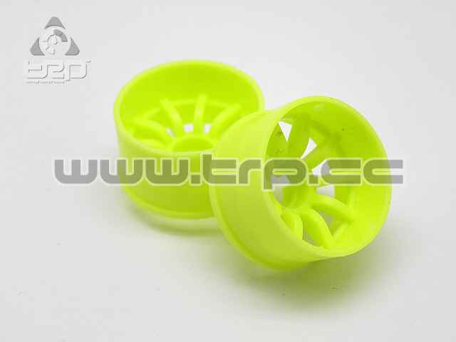 PN Racing MiniZ 2wd (R+0) 10 Rays Fluor Yellow Rim