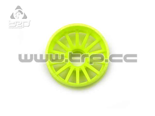 PN Racing MiniZ 2wd (R+1) 16 Rays Fluor Yellow Rim - imagen 2