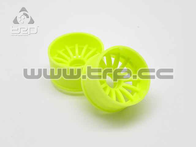 PN Racing MiniZ 2wd (R+2) 16 Rays Fluor Yellow Rim