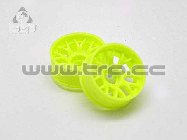 PN Racing MiniZ 2wd Rim (F+0) BBS Fluor Yellow