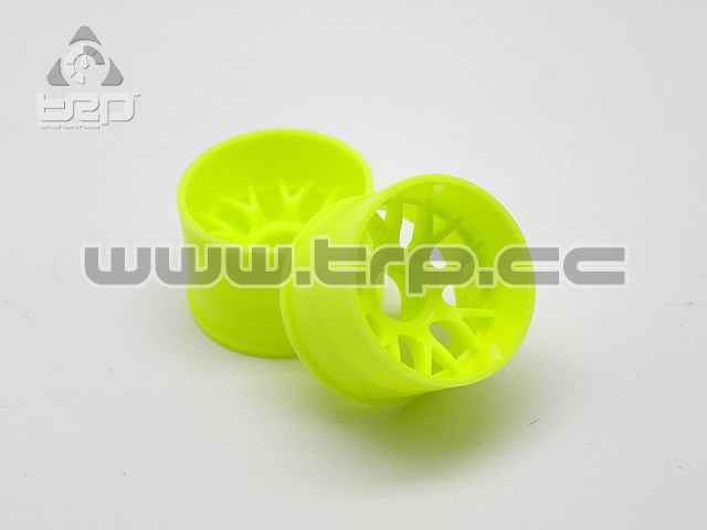 PN Racing MiniZ 2wd Rim (R 14mm) BBS Fluor Yellow