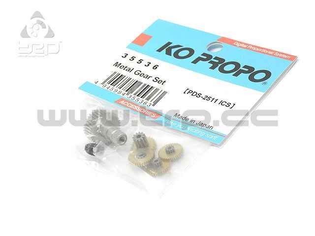 KO Propo metallic Servo Gear Set (PDS-2511 ICS) - imagen 1