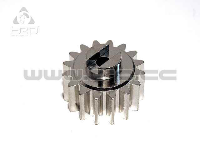 GPM Steel pinion 16T (+5mm wide) for HPI Baja 5B