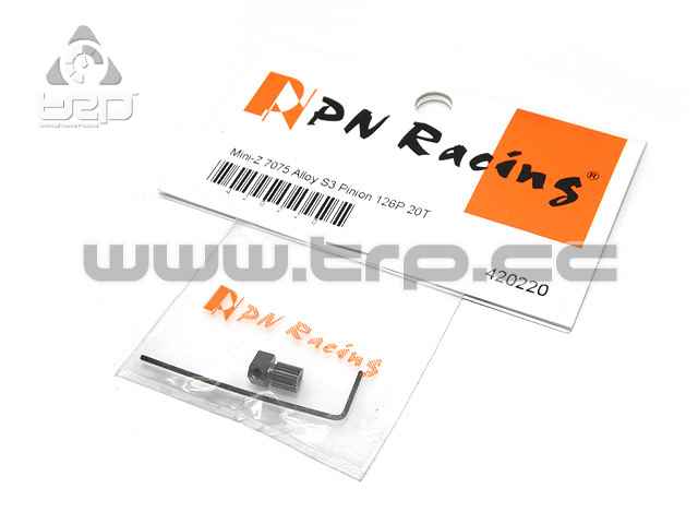 Aluminum Pinion for MiniZ Pitch 126 20T - imagen 1