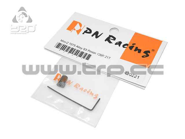 Aluminum Pinion for MiniZ Pitch 126 21T - imagen 1