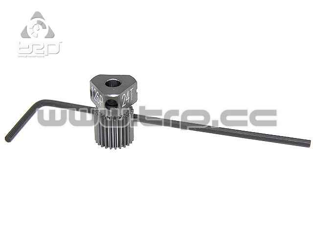 Aluminum Pinion for MiniZ Pitch 126 24T