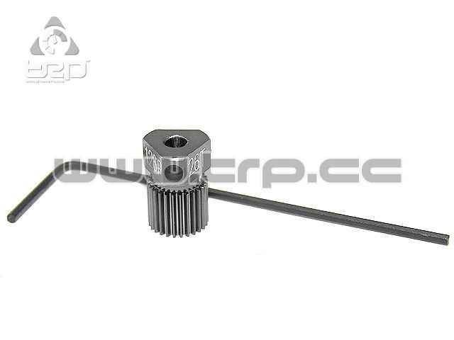 Aluminum Pinion for MiniZ Pitch 126 26T