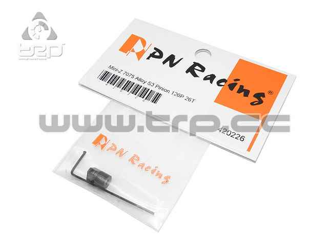 Aluminum Pinion for MiniZ Pitch 126 26T - imagen 1