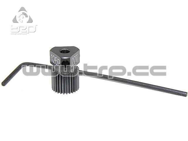 Aluminum Pinion for MiniZ Pitch 126 27T