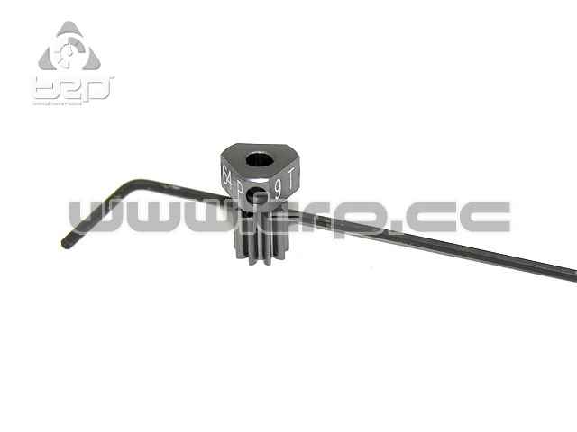 Aluminum Motor Pinion Pitch 64 9T