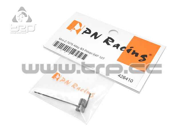 Aluminum Motor Pinion Pitch 64 10T - imagen 1