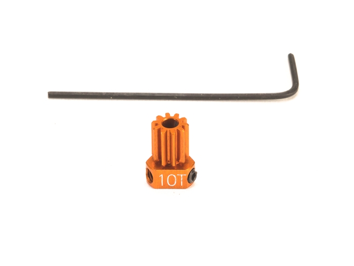 Aluminum Motor Pinion Pitch 64 10T