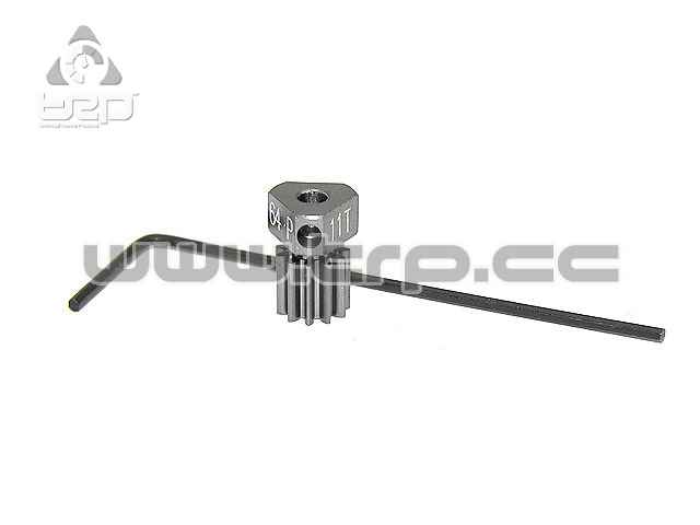 Aluminum Motor Pinion Pitch 64 11T