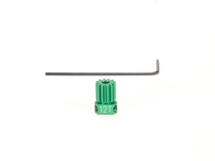 Aluminum Motor Pinion Pitch 64 12T