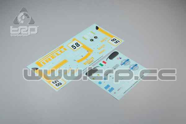 Kyosho Inferno GT Ferrari F430 AF Corse Adhesives