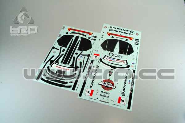 Kyosho Pure Ten ARTA NSX GT500 2007 Adhesives