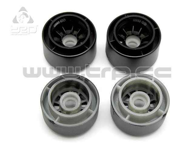 Kyosho MiniZ F1 Wheel Set O-Type Black - imagen 2