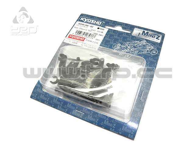 Kyosho MiniZ AWD Rear Chassis Set Original Black - imagen 1