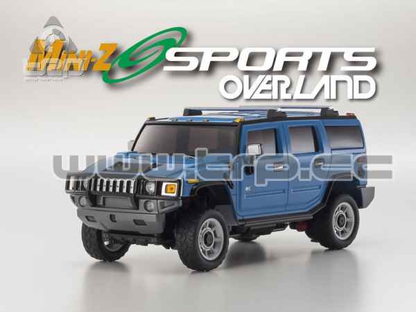 Kyosho MiniZ Overland Sports RTR Humer H2 Blue - imagen 1