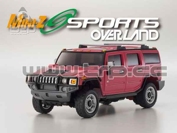 Kyosho MiniZ Overland Sports RTR Humer H2 Pink