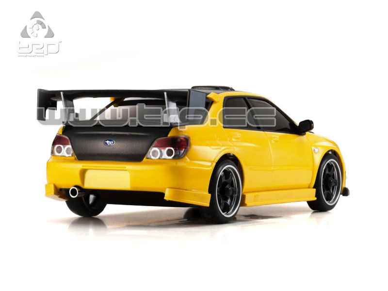 Kyosho Mini-Z MA-020 SUBARU IMPREZA WRX Aero Metallic Yellow Body Set( - imagen 4
