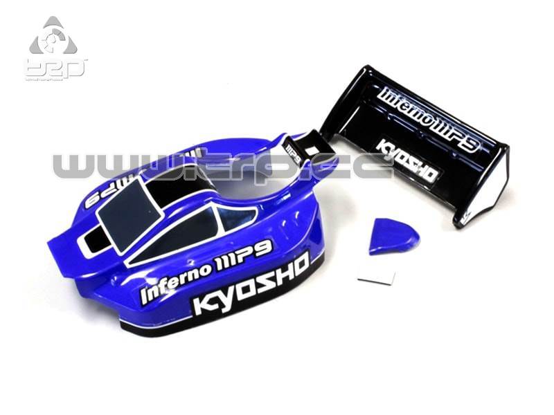 Kyosho Mini-Z Buggy Body Set (INFERNO MP9 TKI3/Blue/Black)(Kyosho)