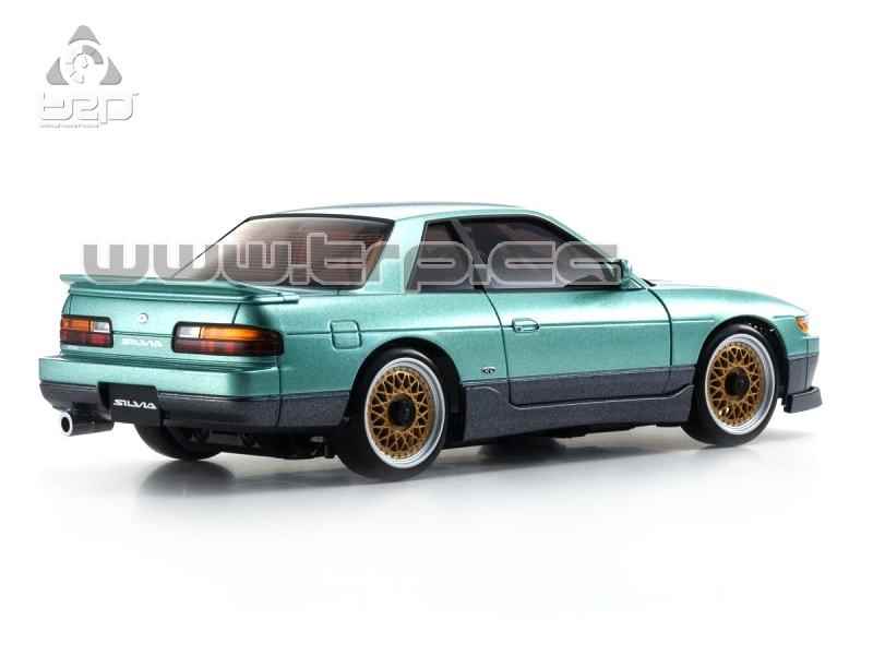 Kyosho Mini-Z ASC MA-020 NISSAN SILVIA S13 Aero Green Body Set(Kyosho) - imagen 1