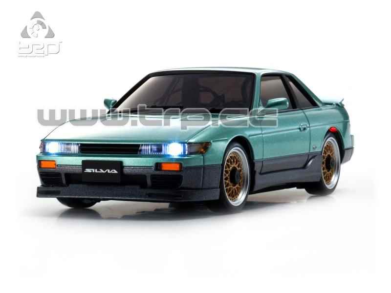 Kyosho Mini-Z ASC MA-020 NISSAN SILVIA S13 Aero Green Body Set(Kyosho) - imagen 2