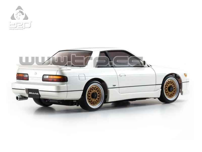 Kyosho Mini-Z ASC MA-020 NISSAN SILVIA S13 Aero Pearl White Body Set(K - imagen 1