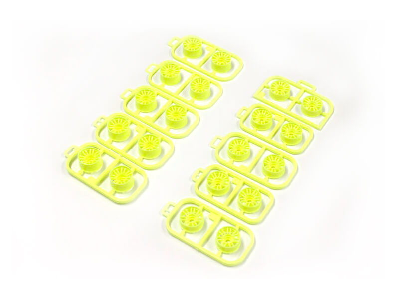 Kyosho Mini-Z RWD RAYS RE30 Yellow Multioffset Wheels