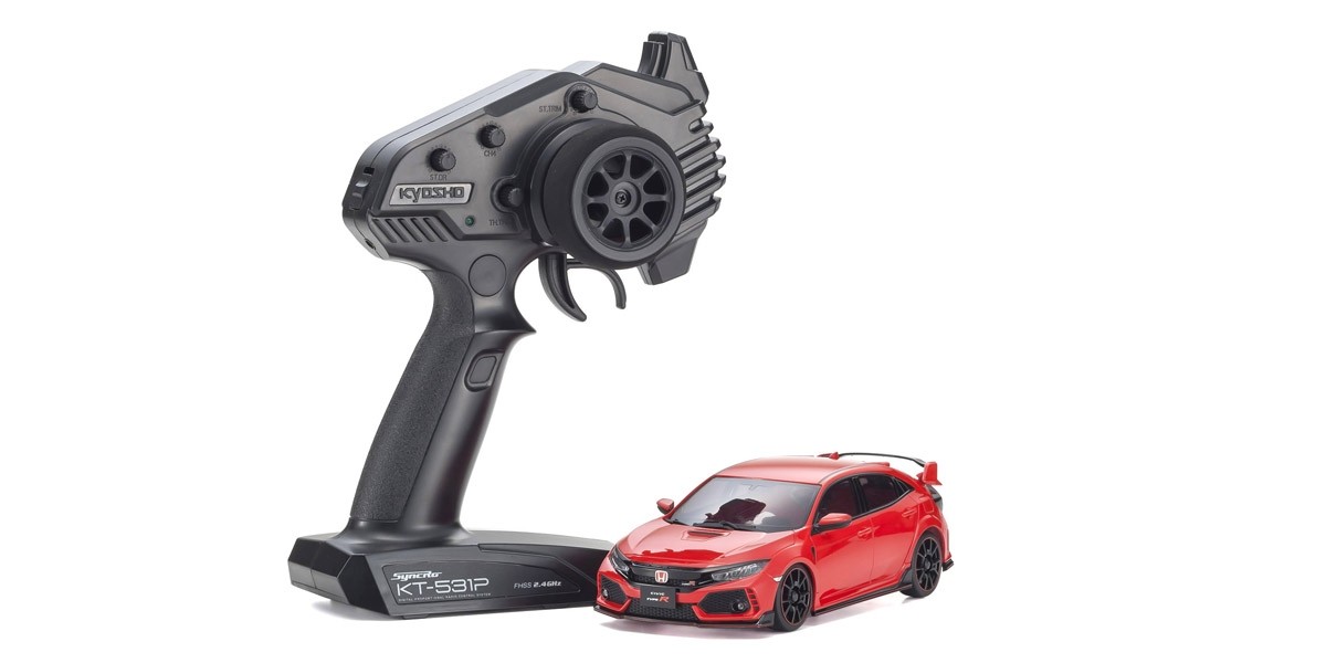 Mini-Z FWD Honda CIVIC TYPE R Flame Red (MA-03F/KT531P)
