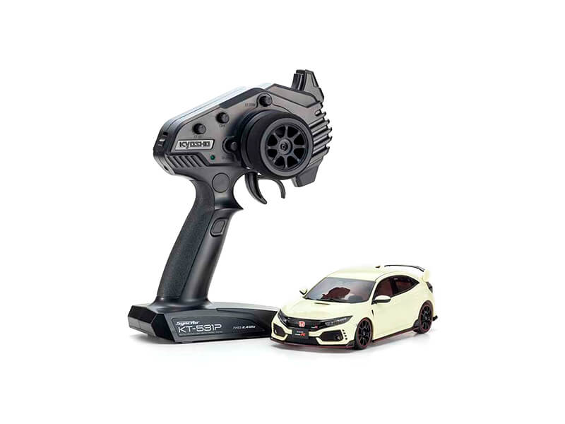 Kyosho MINI-Z AWD Honda CIVIC Type R (Blanco) Readyset