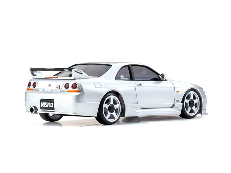 Kyosho Autoscale Mini-Z Body Nissan GT-R Nismo R33 Silver MA020N - imagen 1