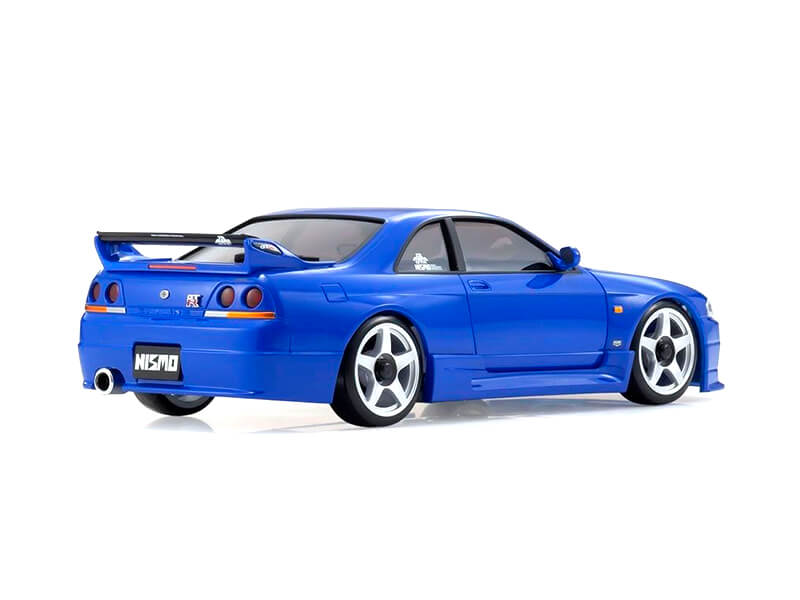 Kyosho Autoscale Mini-Z Nissan GT-R Nismo R33 Blue Body Kit MA020N - imagen 1