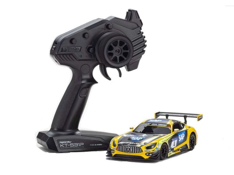 Kyosho MINI-Z RWD readyset Mercedes AMG GT3 No.4 24H Nurburgring (W-MM