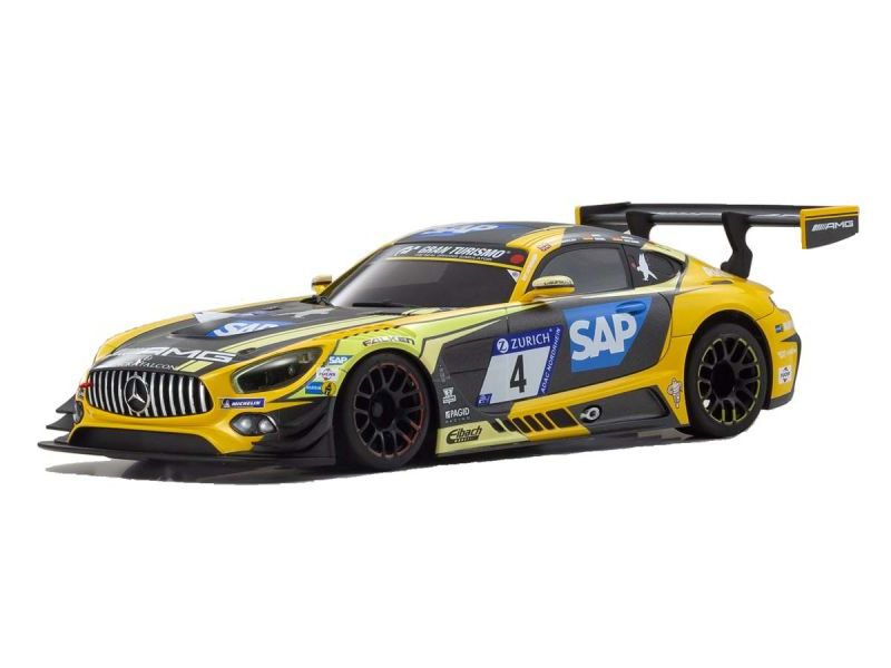 Kyosho MINI-Z RWD readyset Mercedes AMG GT3 No.4 24H Nurburgring (W-MM - imagen 1