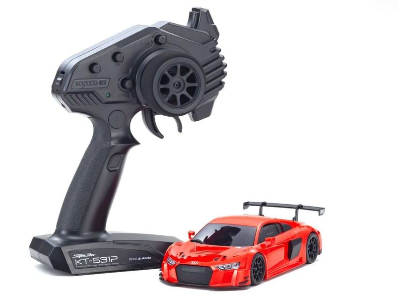Kyosho Mini-Z RWD Audi R8 LMS 2015 Rojo (W-MM/KT531P)