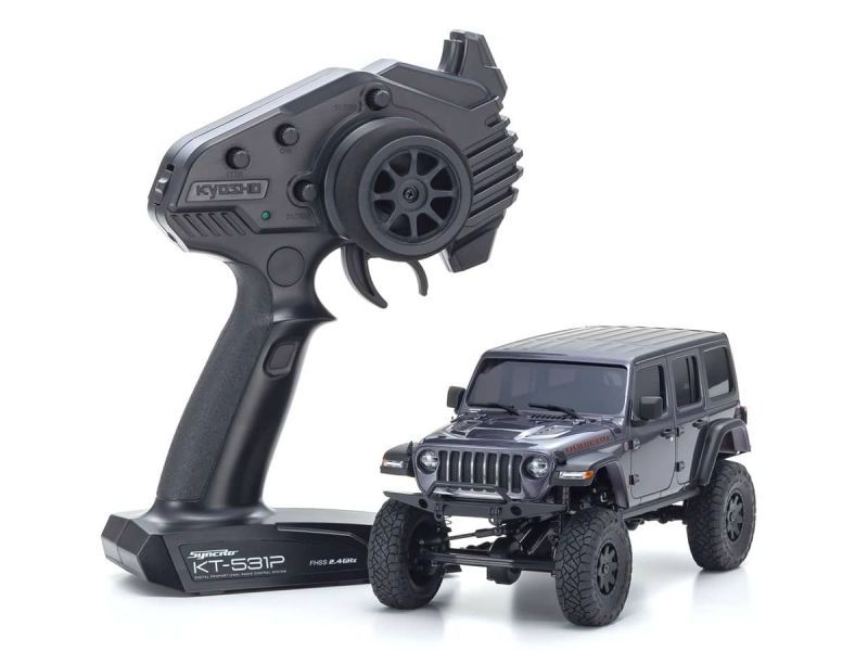Kyosho MINI-Z 4x4 Jeep Wrangler Rubicon Granite Metallic  - RTR